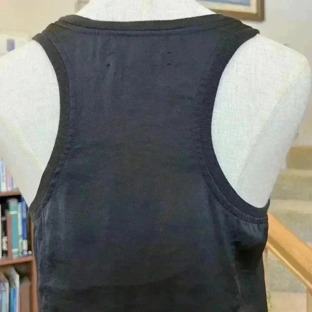 William Rast Black Racerback Top - Picture 7 of 10